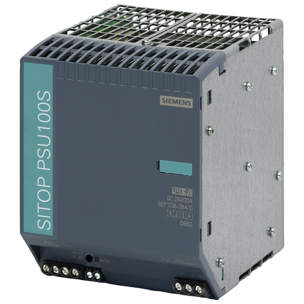 Siemens SITOP PSU100S 24 V / 20 A – 6EP1336-2BA10